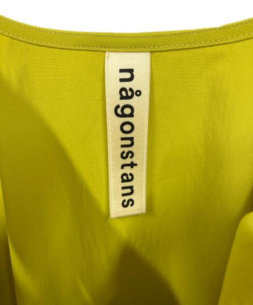 nagonstans（ナゴンスタンス）nagonstans (ナゴンスタンス) ノースリーブワンピース イエロー サイズ:38の古着・服飾アイテム