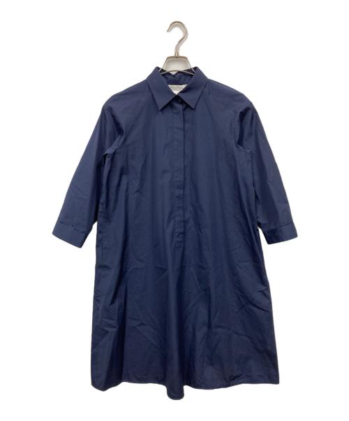 MaxMara（マックスマーラ）MaxMara (マックスマーラ) ワンピース ネイビー サイズ:Lの古着・服飾アイテム