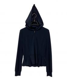 FOXEY NEWYORK（フォクシーニューヨーク）の古着「ジップパーカー」｜ネイビー