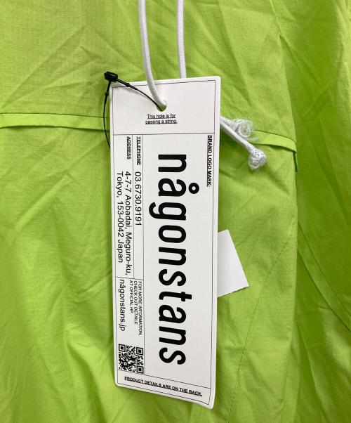 nagonstans（ナゴンスタンス）nagonstans (ナゴンスタンス) ナイロンワンピース グリーン サイズ:MEDIUMの古着・服飾アイテム