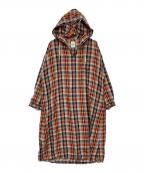 45Rフォーティファイブ・アール）の古着「インドリネンマドラスのセーラードレス」｜レッド