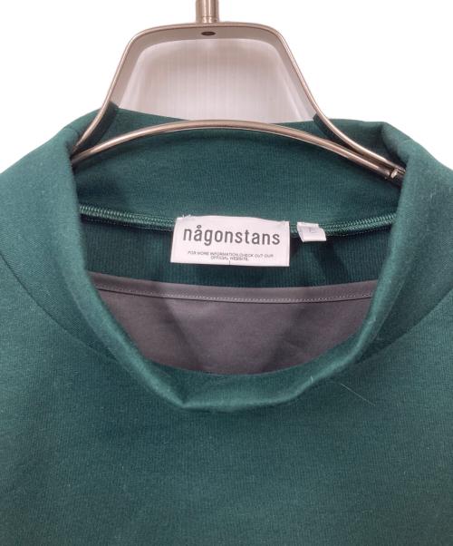 nagonstans（ナゴンスタンス）nagonstans (ナゴンスタンス) combination dress切替ワンピース グリーン サイズ:Ｓの古着・服飾アイテム
