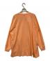 nagonstans (ナゴンスタンス) washable asymmetry 2way sleeves tops オレンジ サイズ:MEDIUM：5000円