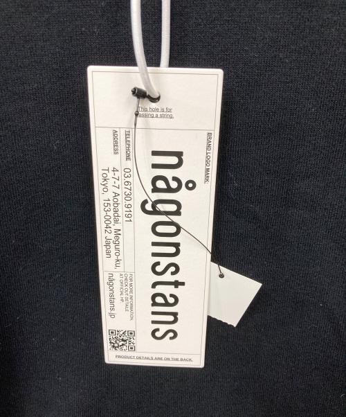 nagonstans（ナゴンスタンス）nagonstans (ナゴンスタンス) hole sweat pullover ブラック サイズ:MEDIUM 未使用品の古着・服飾アイテム
