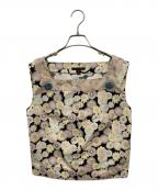 LOUIS VUITTONルイ ヴィトン）の古着「ノースリーブブラウス」｜ベージュ