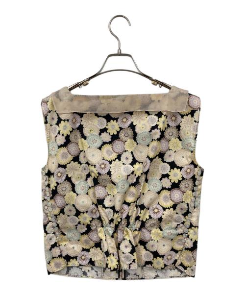 LOUIS VUITTON（ルイ ヴィトン）LOUIS VUITTON (ルイ ヴィトン) ノースリーブブラウス ベージュ サイズ:38の古着・服飾アイテム