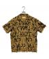 TOGA VIRILIS（トーガ ビリリース）の古着「Embroidery S/S shirt」｜ブラウン
