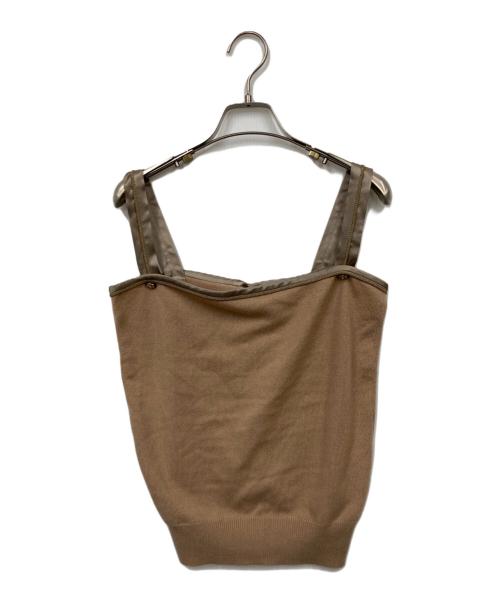 DOLCE & GABBANA（ドルチェ＆ガッバーナ）DOLCE & GABBANA (ドルチェ＆ガッバーナ) アンサンブルカーディガン ブラウン サイズ:40の古着・服飾アイテム