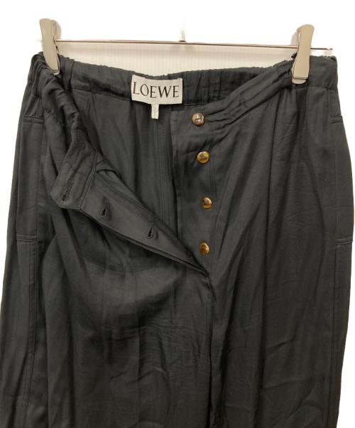 LOEWE（ロエベ）LOEWE (ロエベ) Metallic intarsia wool-blend cardigan ブラック サイズ:34の古着・服飾アイテム