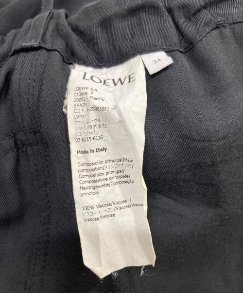 LOEWE（ロエベ）LOEWE (ロエベ) Metallic intarsia wool-blend cardigan ブラック サイズ:34の古着・服飾アイテム