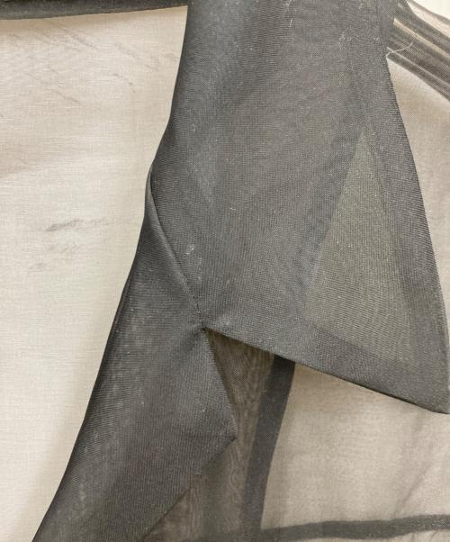 ENFOLD（エンフォルド）ENFOLD (エンフォルド) ASYMMETRY CIRCLE SHIRT CARDIGAN ブラウン サイズ:38の古着・服飾アイテム