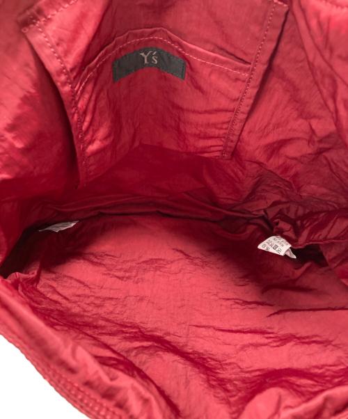 Y's（ワイズ）Y's (ワイズ) キルティングトートバッグ レッドの古着・服飾アイテム
