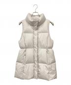 Leilianレリアン）の古着「ダウンベスト」｜グレー