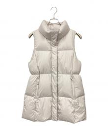 Leilian（レリアン）の古着「ダウンベスト」｜グレー