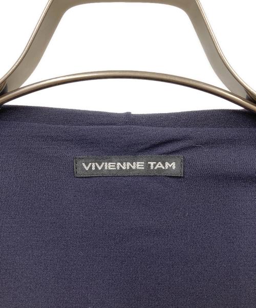VIVIENNE TAM（ヴィヴィアンタム）VIVIENNE TAM (ヴィヴィアンタム) ジップパーカー ネイビーの古着・服飾アイテム