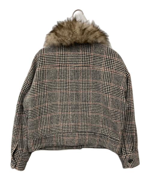GRACE CONTINENTAL（（グレースコンチネンタル）GRACE CONTINENTAL (（グレースコンチネンタル) フォックスファーブルゾン グレー サイズ:38の古着・服飾アイテム