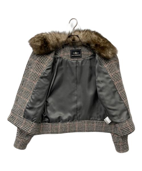 GRACE CONTINENTAL（（グレースコンチネンタル）GRACE CONTINENTAL (（グレースコンチネンタル) フォックスファーブルゾン グレー サイズ:38の古着・服飾アイテム