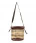 BURBERRY (バーバリー) ショルダーバッグ ブラウン：15000円