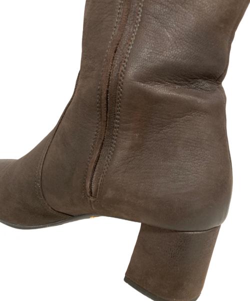 PRADA（プラダ）PRADA (プラダ) ロングブーツ ブラウン サイズ:36 1/2の古着・服飾アイテム