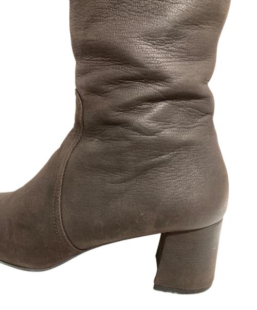 PRADA（プラダ）PRADA (プラダ) ロングブーツ ブラウン サイズ:36 1/2の古着・服飾アイテム