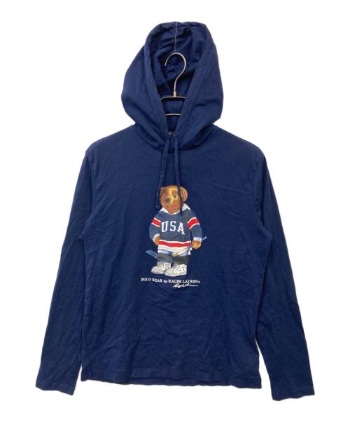 POLO RALPH LAUREN（ポロ・ラルフローレン）POLO RALPH LAUREN (ポロ・ラルフローレン) ポロベアパーカー ネイビー サイズ:Sの古着・服飾アイテム
