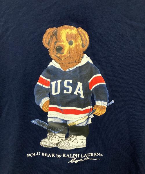 POLO RALPH LAUREN（ポロ・ラルフローレン）POLO RALPH LAUREN (ポロ・ラルフローレン) ポロベアパーカー ネイビー サイズ:Sの古着・服飾アイテム