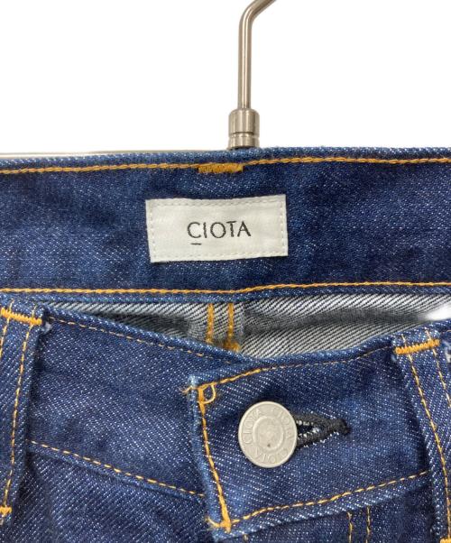 CIOTA（シオタ）CIOTA (シオタ) 本藍スビンコットン 13,5oz ストレートデニム インディゴ サイズ:W30の古着・服飾アイテム