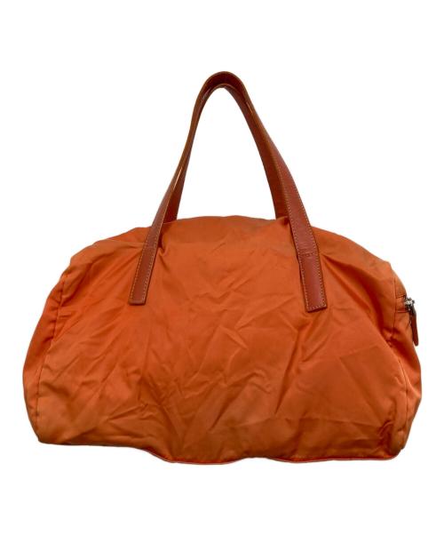 PRADA（プラダ）PRADA (プラダ) ナイロンバッグ オレンジの古着・服飾アイテム