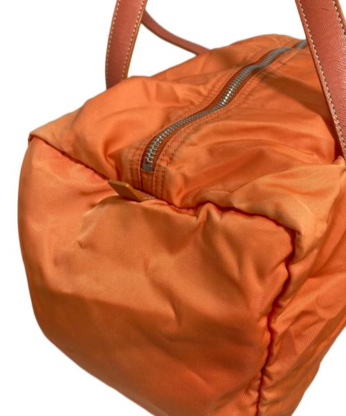 PRADA（プラダ）PRADA (プラダ) ナイロンバッグ オレンジの古着・服飾アイテム