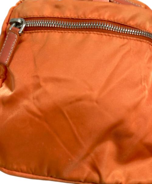 PRADA（プラダ）PRADA (プラダ) ナイロンバッグ オレンジの古着・服飾アイテム