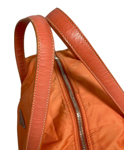 PRADA（プラダ）PRADA (プラダ) ナイロンバッグ オレンジの古着・服飾アイテム