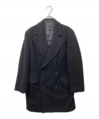 EMPORIO ARMANIエンポリオアルマーニ）の古着「ダブルコート」｜ブラック
