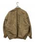 R'IAM-PLAGE (リアムプラージュ) MA1 MIDDLE ブルゾン ベージュ サイズ:表記なし：9000円