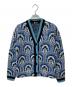 MIU MIU（ミュウミュウ）の古着「カーディガン」｜ブルー