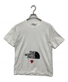 PLAY COMME des GARCONS×THE NORTH FACE（プレイコムデギャルソン×ザ ノース フェイス）の古着「Tシャツ」｜ホワイト