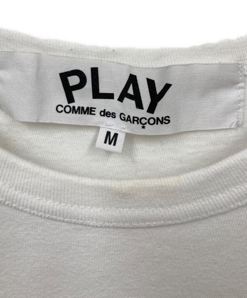 PLAY COMME des GARCONS（プレイコムデギャルソン）PLAY COMME des GARCONS (プレイコムデギャルソン) THE NORTH FACE (ザ ノース フェイス) Tシャツ ホワイト サイズ:Mの古着・服飾アイテム