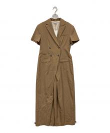 MAISON SPECIAL（メゾンスペシャル）の古着「Loose Jacket All In One Outfit」｜ベージュ