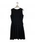 FOXEY NEWYORK（フォクシーニューヨーク）の古着「ノースリーブワンピース」｜ブラック