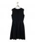 FOXEY NEWYORK (フォクシーニューヨーク) ノースリーブワンピース ブラック サイズ:40：10000円