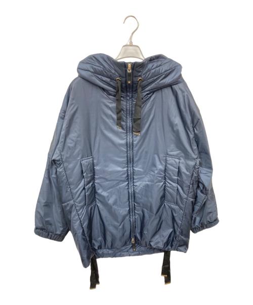 MaxMara（マックスマーラ）MaxMara (マックスマーラ) テクニカルキルティングジャケット ネイビー サイズ:44の古着・服飾アイテム