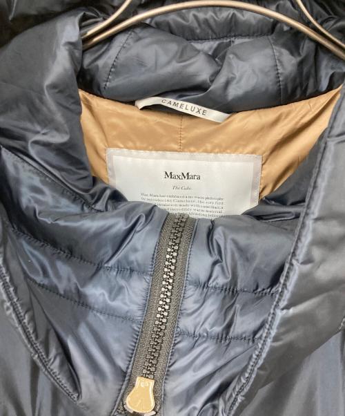 MaxMara（マックスマーラ）MaxMara (マックスマーラ) テクニカルキルティングジャケット ネイビー サイズ:44の古着・服飾アイテム