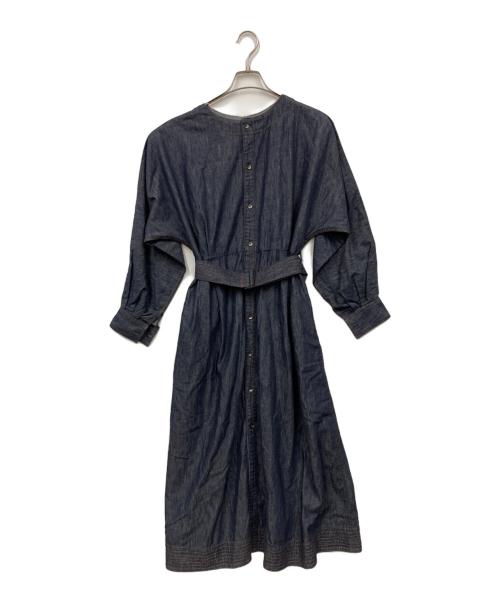 YANUK（ヤヌーク）YANUK (ヤヌーク) ワンピース インディゴ サイズ:free 未使用品の古着・服飾アイテム