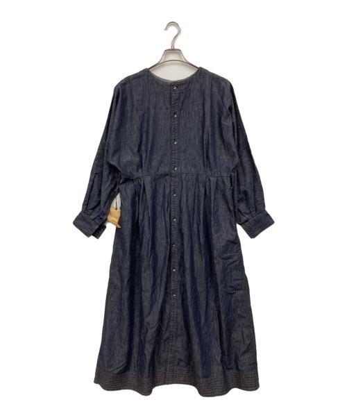 YANUK（ヤヌーク）YANUK (ヤヌーク) ワンピース インディゴ サイズ:free 未使用品の古着・服飾アイテム