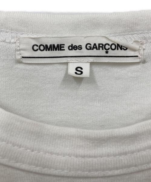 COMME des GARCONS（コムデギャルソン）COMME des GARCONS (コムデギャルソン) Tシャツ ホワイト サイズ:Sの古着・服飾アイテム