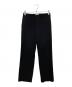 ISSEY MIYAKE FETE（イッセイミヤケフェット）の古着「スラックス」｜ブラック
