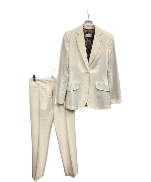 DOLCE & GABBANA（ドルチェ＆ガッバーナ）DOLCE & GABBANA (ドルチェ＆ガッバーナ) セットアップ ベージュ サイズ:40の古着・服飾アイテム