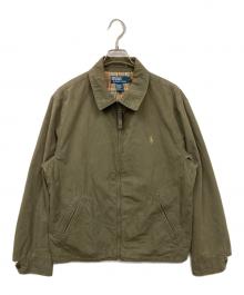 POLO RALPH LAUREN（ポロ・ラルフローレン）の古着「スイングトップ」｜オリーブ