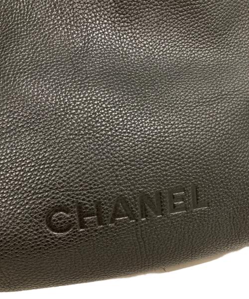 CHANEL（シャネル）CHANEL (シャネル) フリンジチャームショルダーバッグ ブラックの古着・服飾アイテム