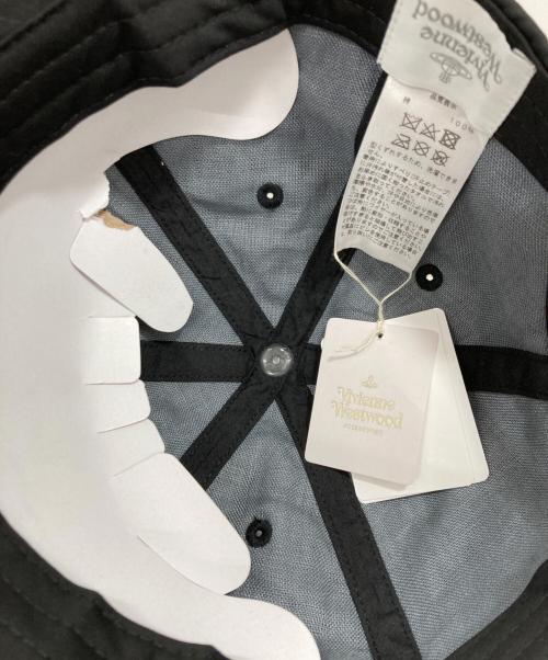 Vivienne Westwood（ヴィヴィアンウエストウッド）Vivienne Westwood (ヴィヴィアンウエストウッド) キャップ ブラック 未使用品の古着・服飾アイテム