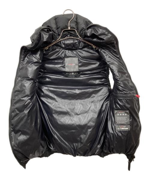 DUVETICA（デュベティカ）DUVETICA (デュベティカ) HYDROGEN (ハイドロゲン) ダウンベスト ブラック サイズ:46の古着・服飾アイテム